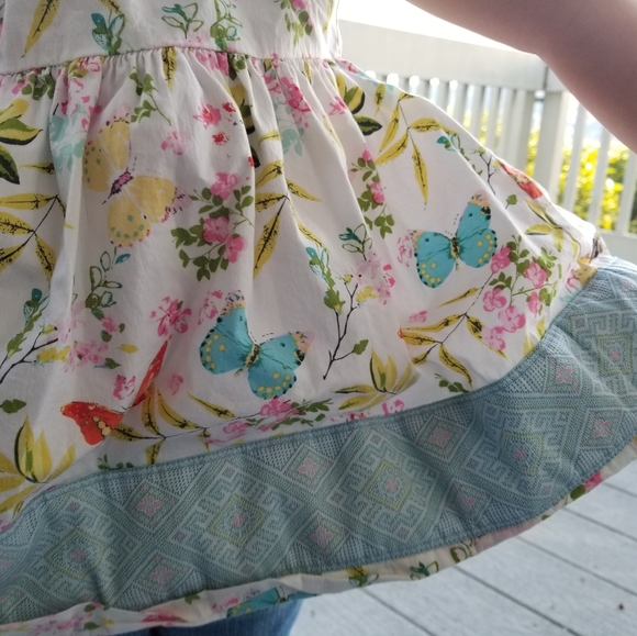 Matilda Jane baby girl toddler butterfly dress sz 4 - Picture 8 of 16